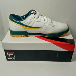 FILA Men's Original Fitness Casual Sneakers Leathe